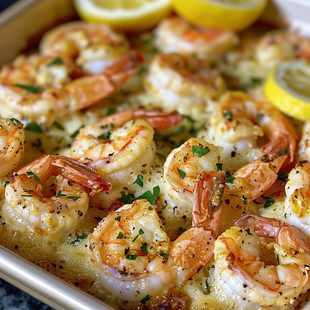 Baked Garlic Parmesan Shrimp