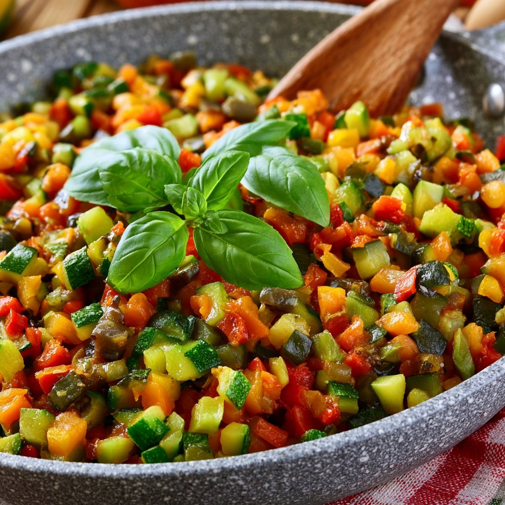 Ratatouille di Verdure in Padella
