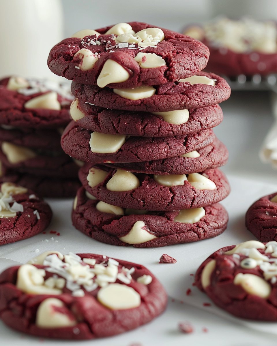 Red Velvet Cookies 2 Red Velvet Cookies