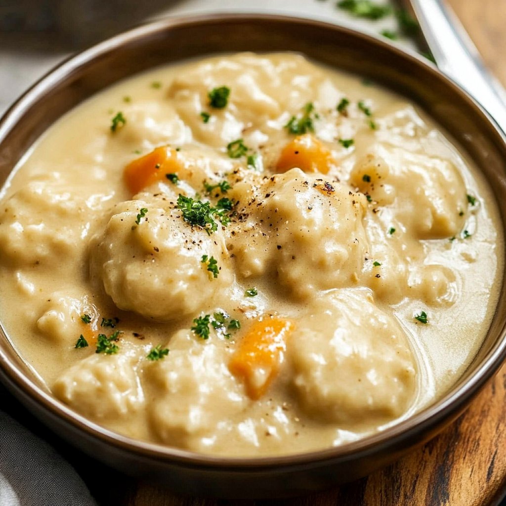 Comforting Slow Cooker Chicken and Dumplings for Cozy Nights