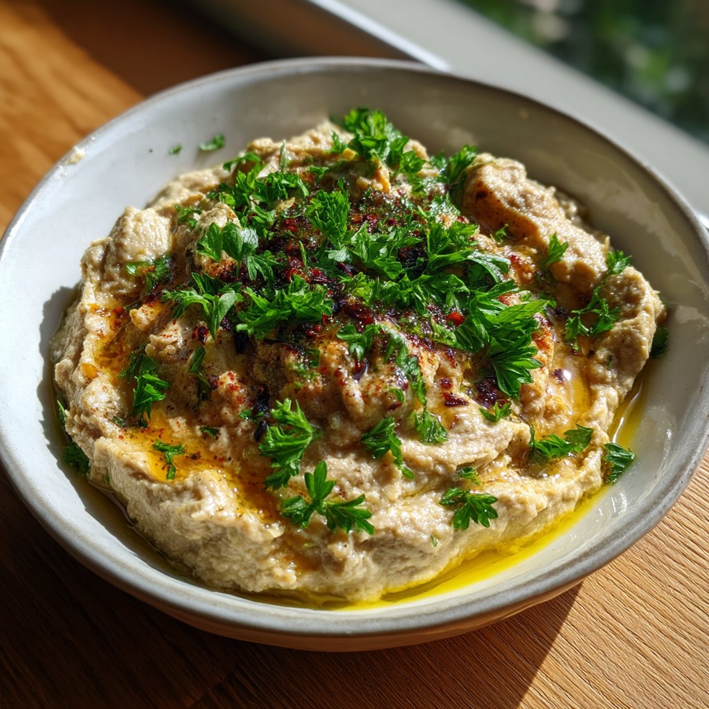 Baba Ganoush (Roasted Eggplant Dip)