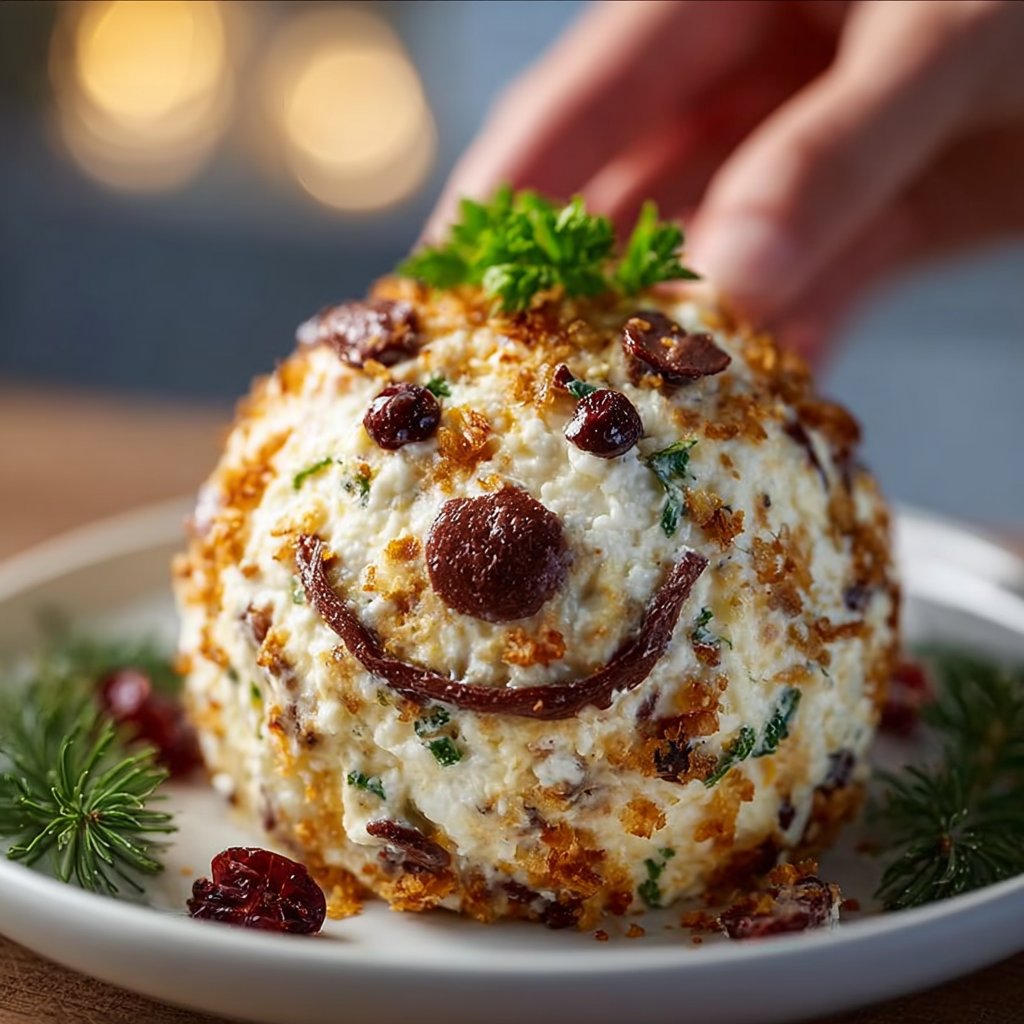 Rudolph Christmas Cheese Ball