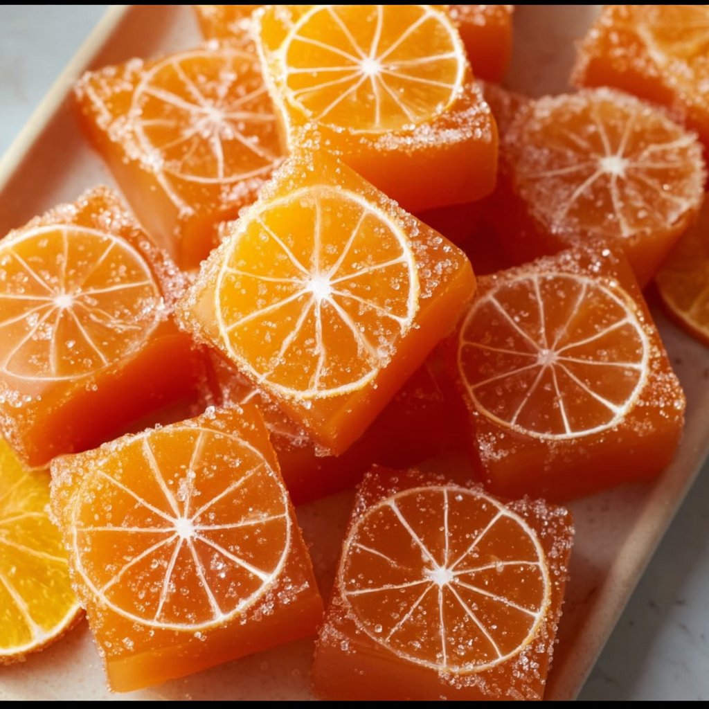 Classic Homemade Orange Candy