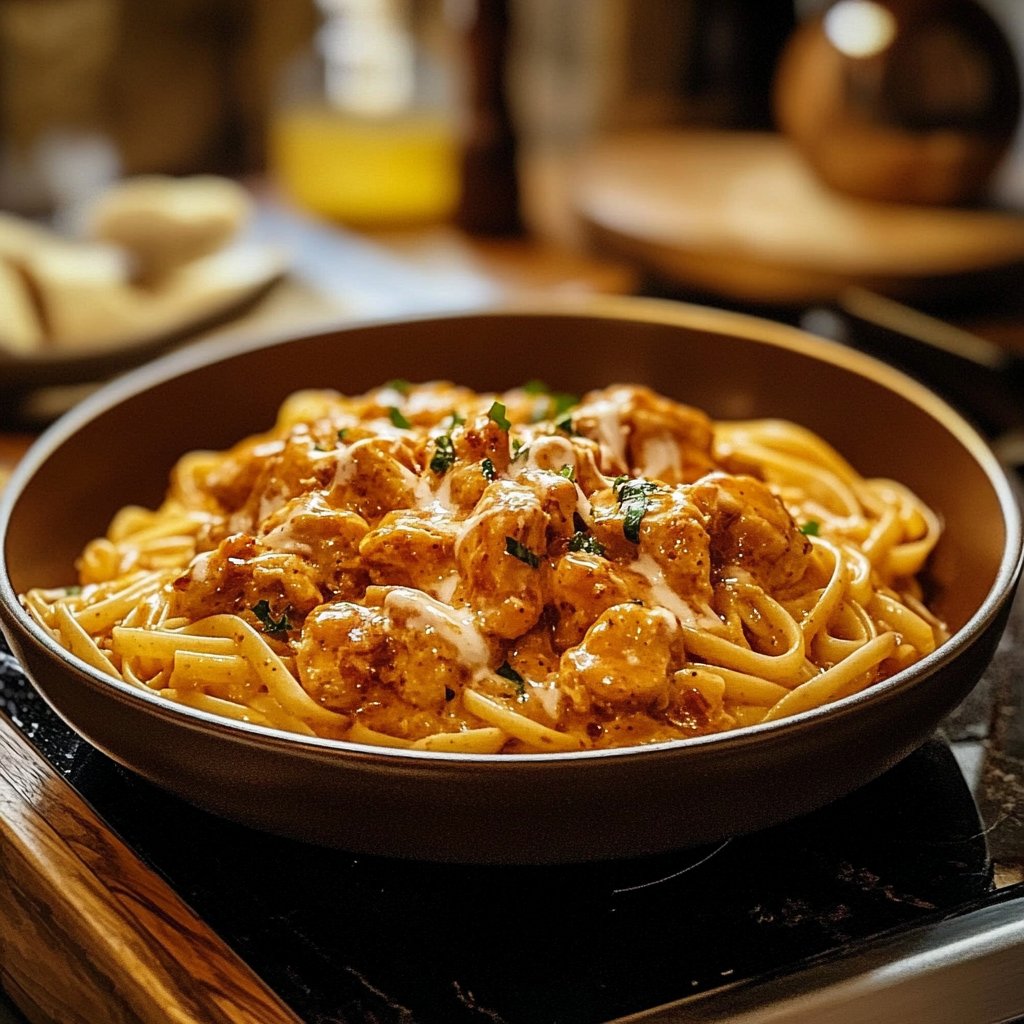 Cowboy Butter Chicken Linguine