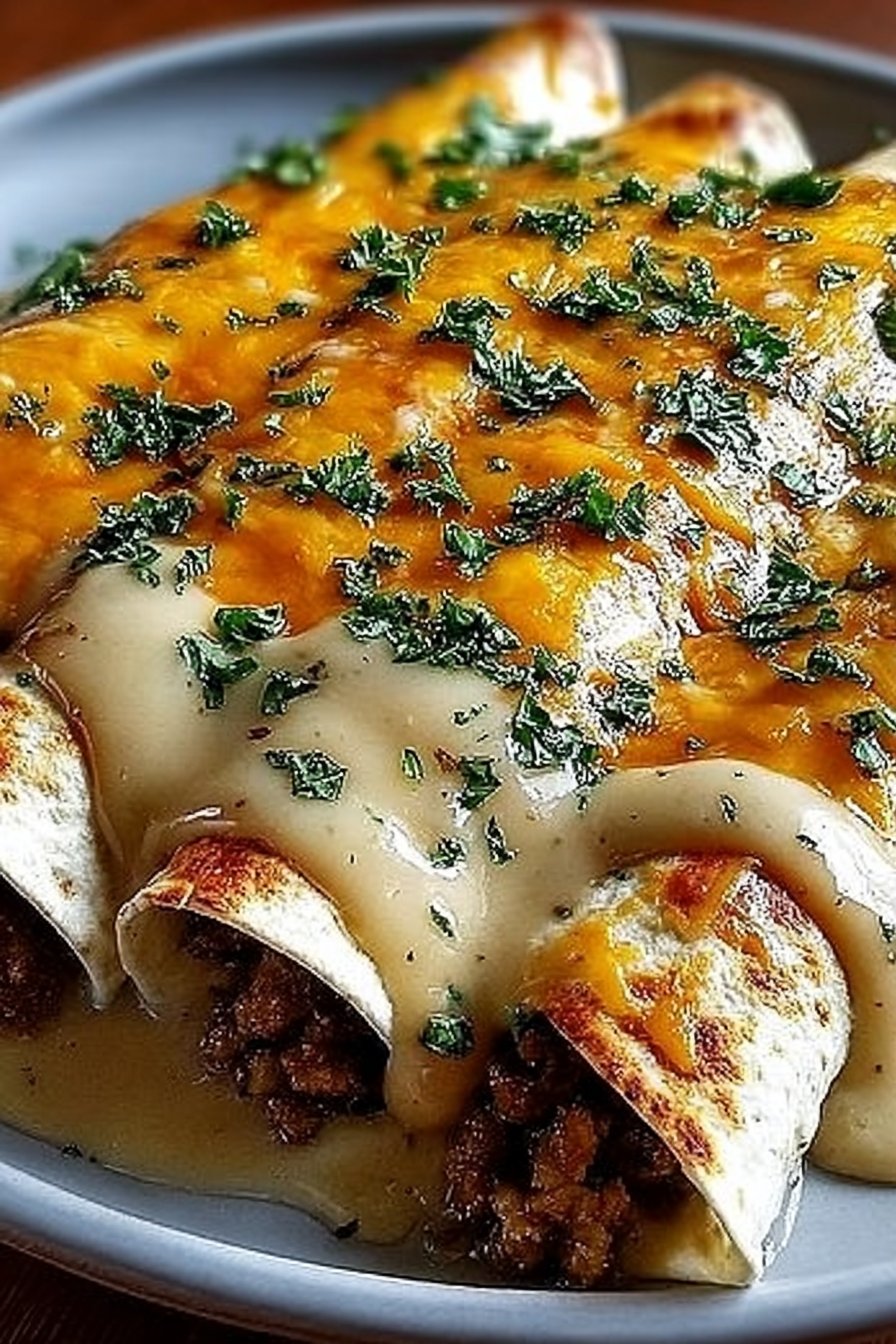 Delicious Breakfast Enchiladas with Sausage Gravy Made Easy