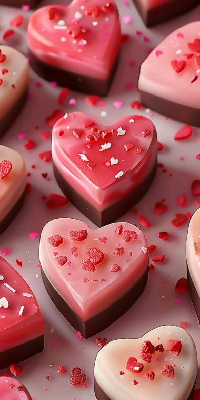 Fudge Tricolore Saint-Valentin