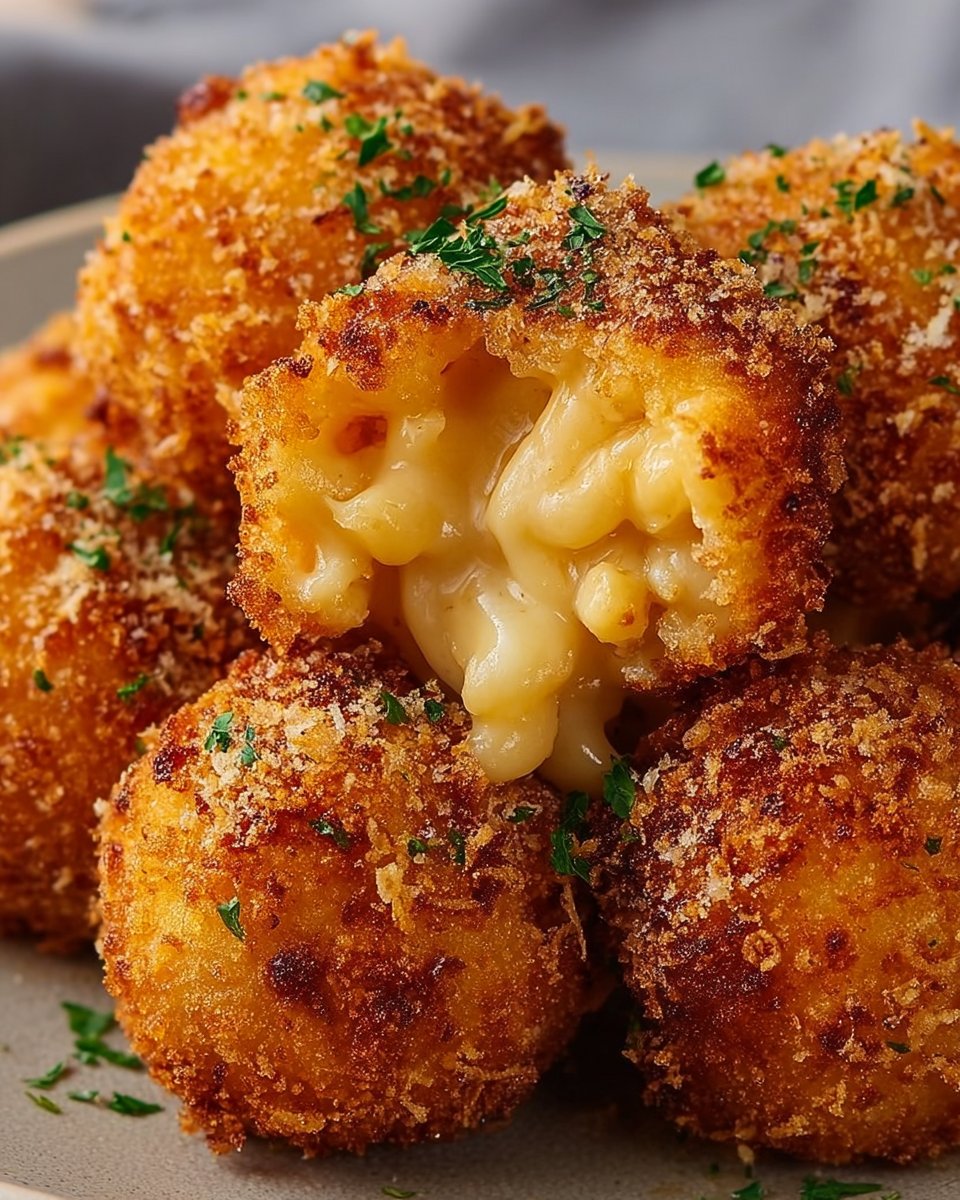 Cheesecake Factory Air Fryer Fried Macaroni and Cheese Balls
