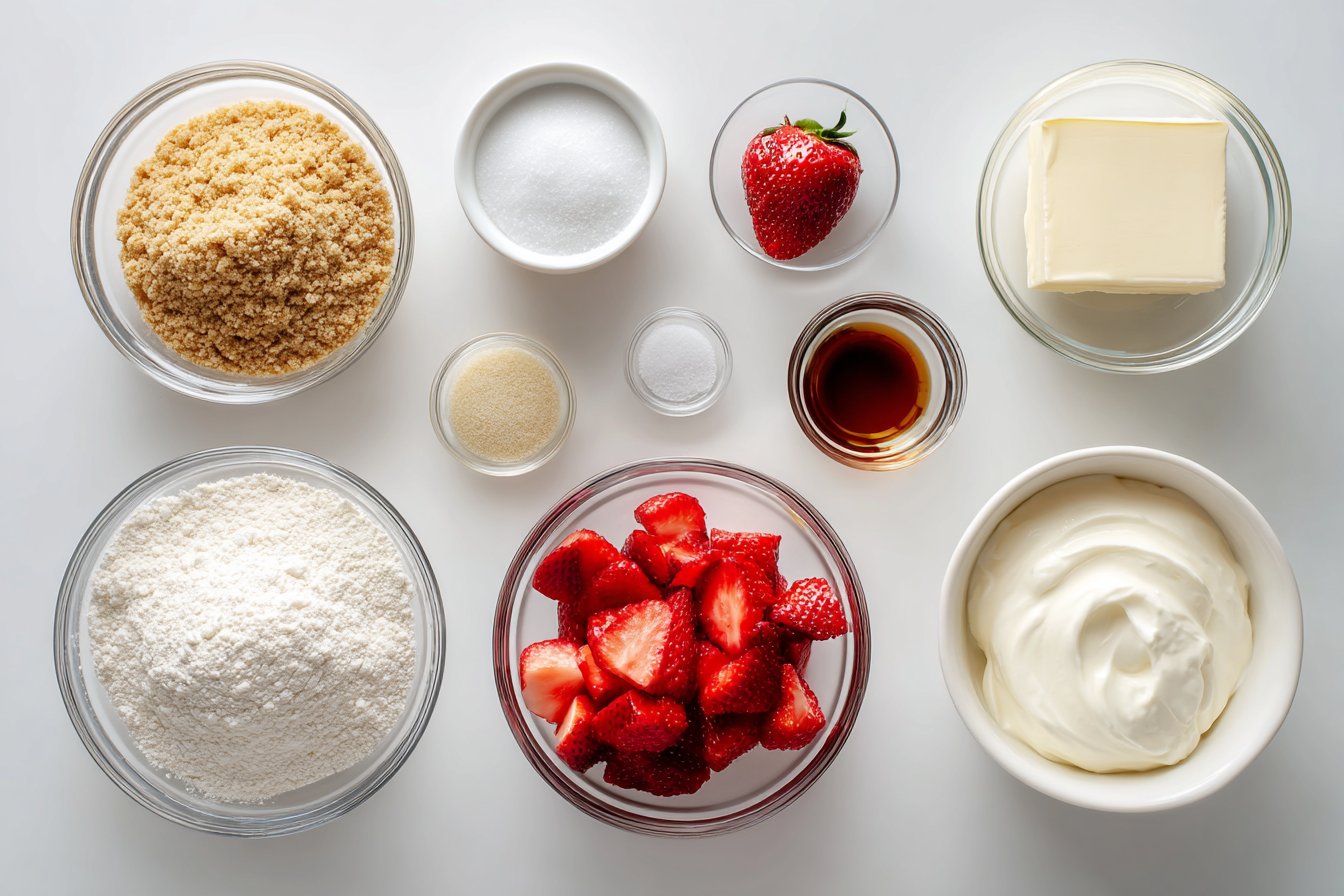 Strawberry Cheesecake Cups No Bake