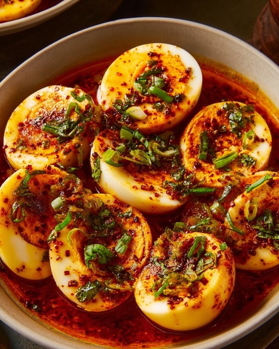 Creamy Spicy Egg Curry