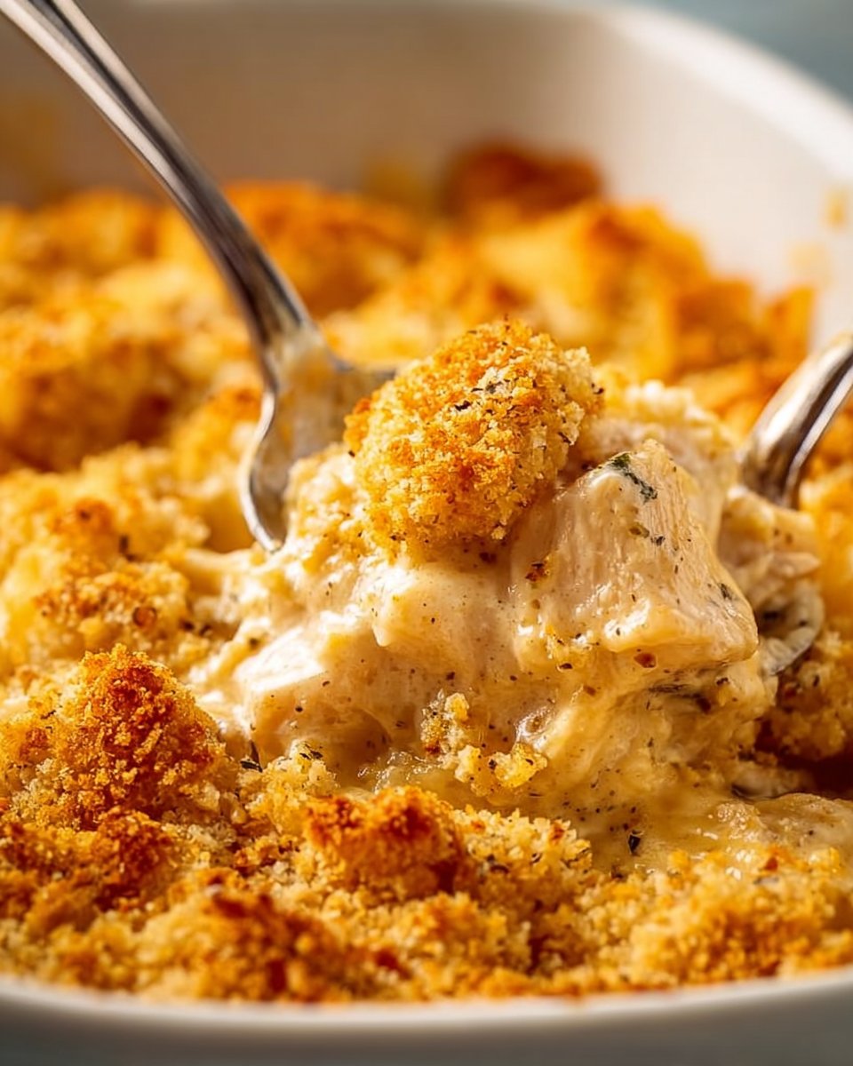 Ritz Cracker Chicken Casserole