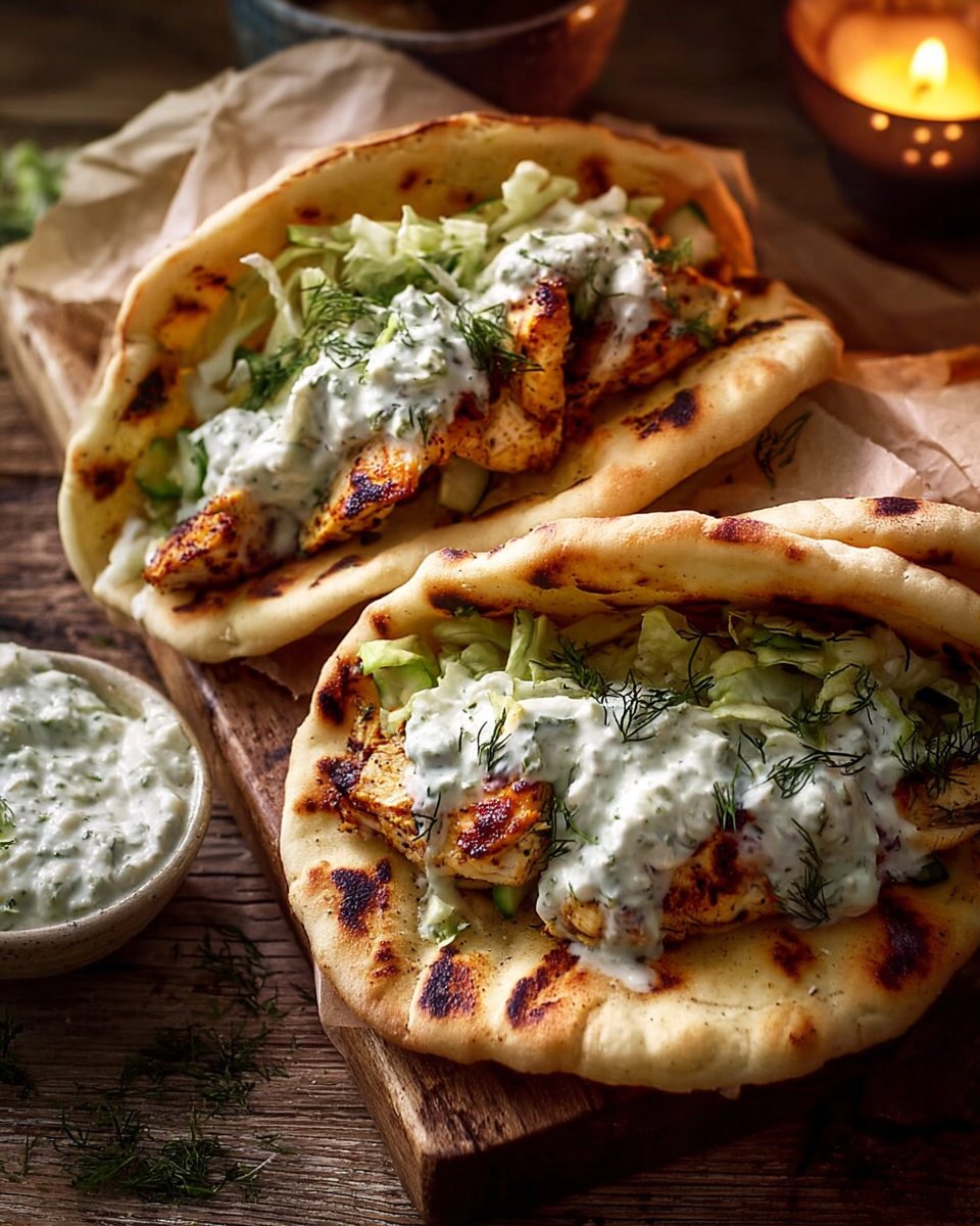 Sheet Pan Chicken Pitas with Herby Ranch