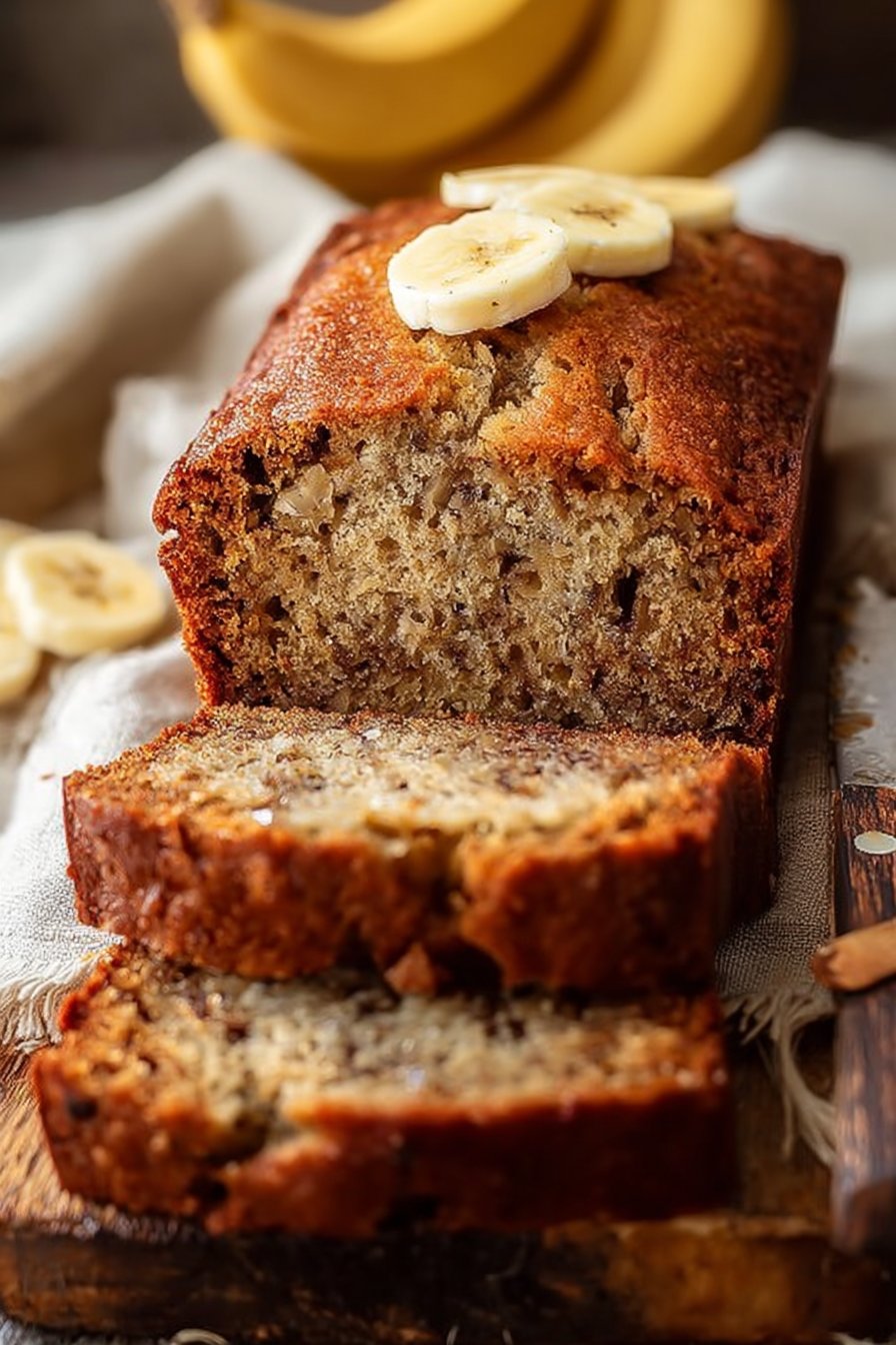Easy Moist Banana Bread