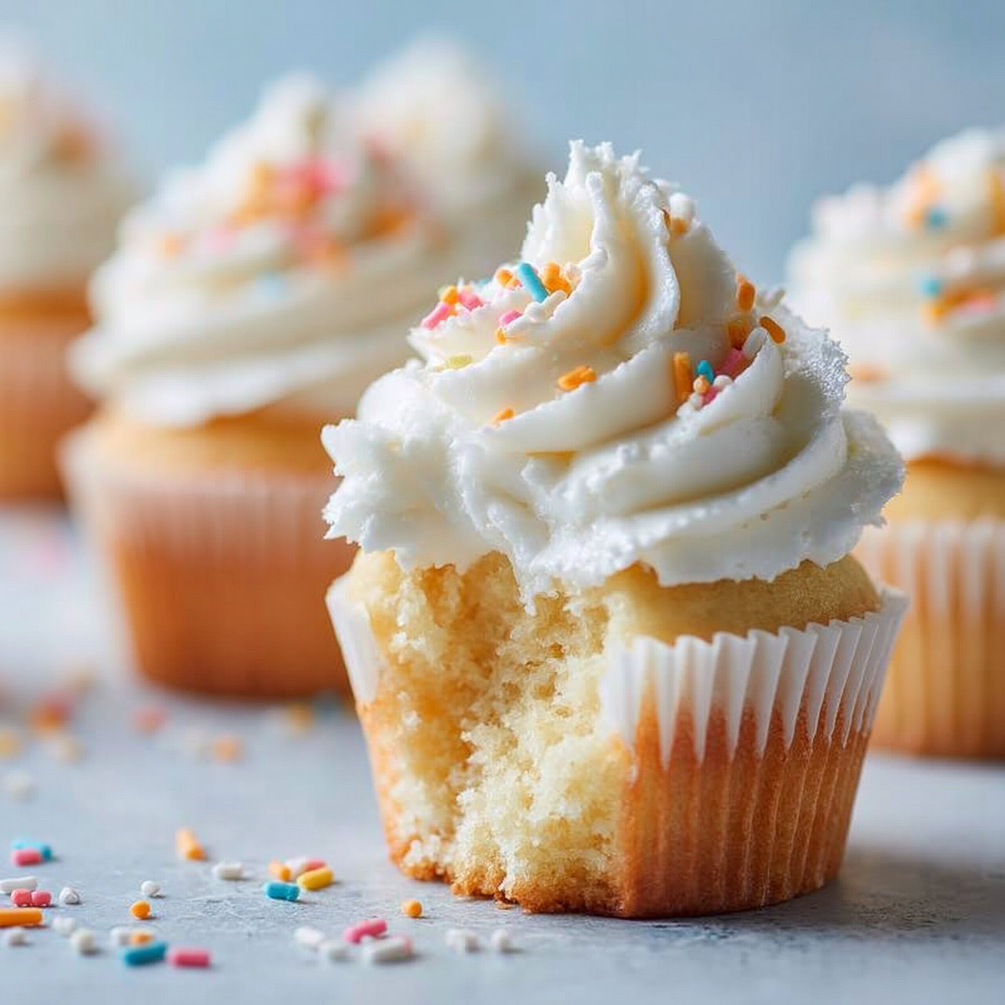 Vanillecupcakes