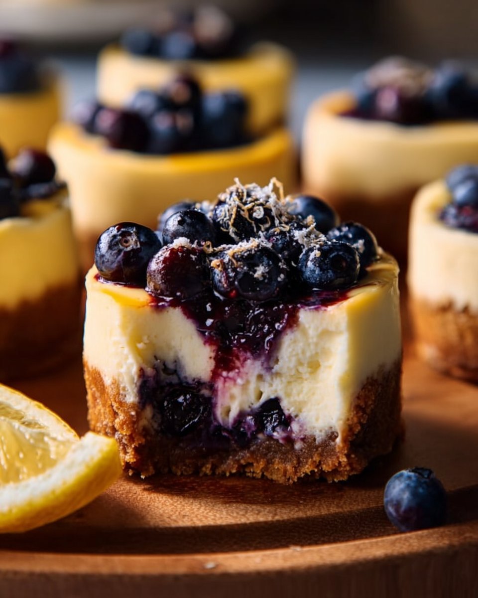 Lemon Blueberry Cheesecake