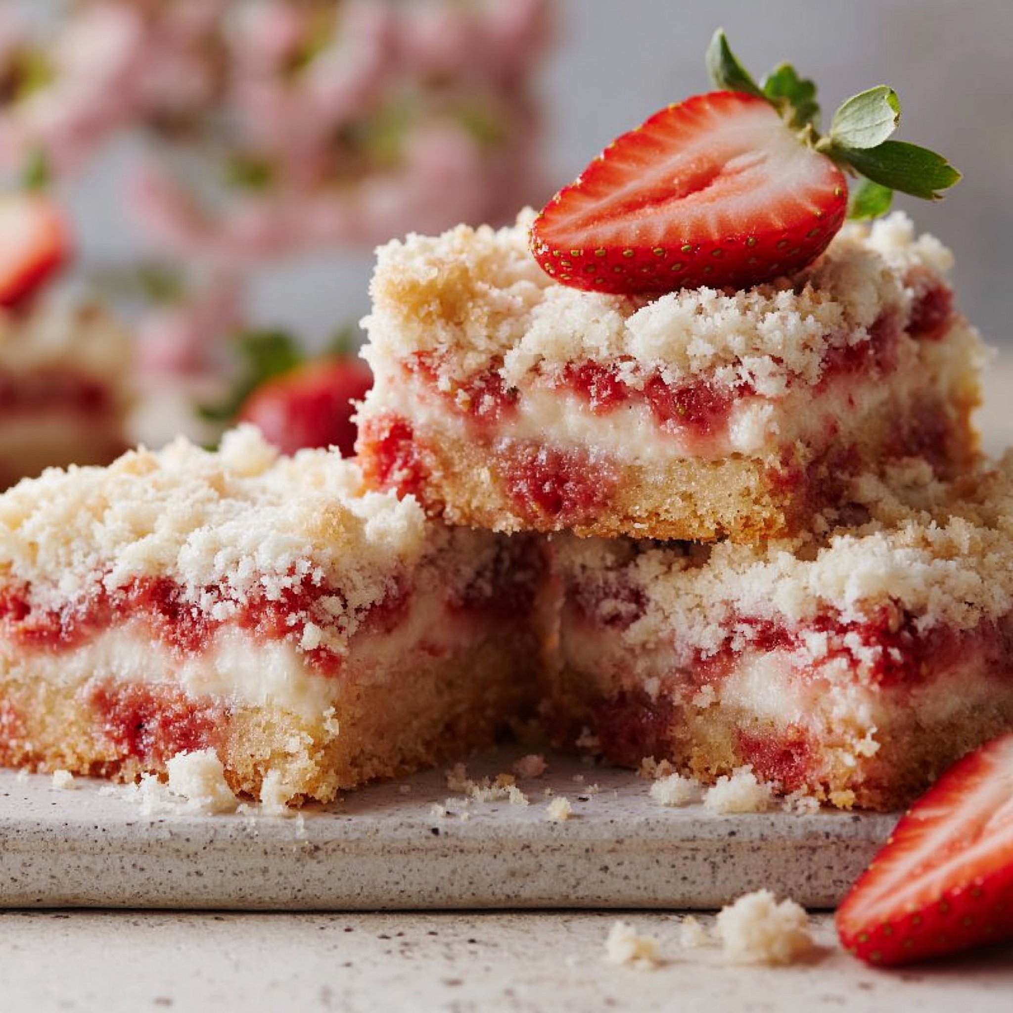 Strawberry Shortcake Bars | Easy, Delicious Dessert Recipe
