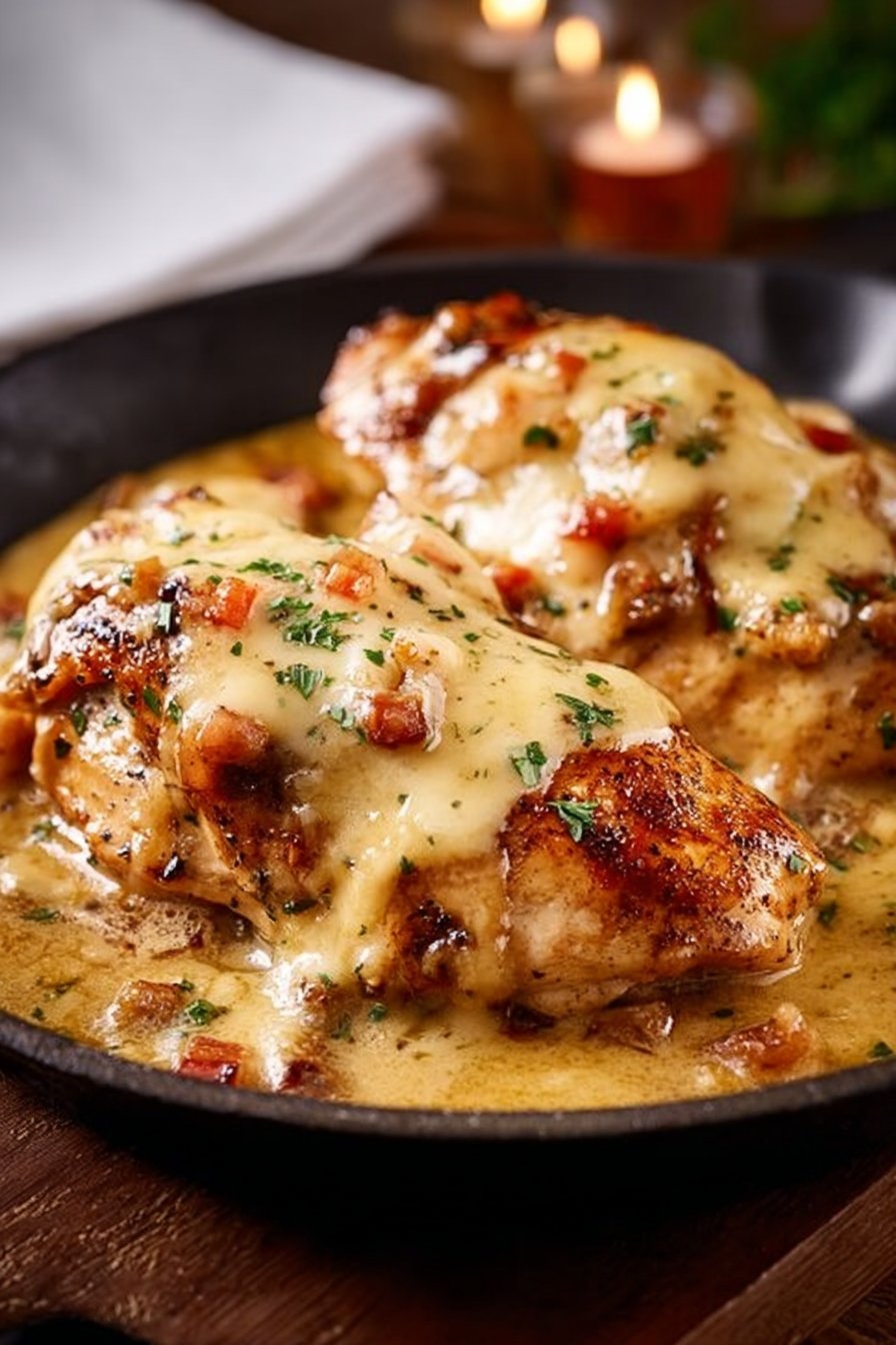 Texas Roadhouse Smothered Chicken with Jack Cheese