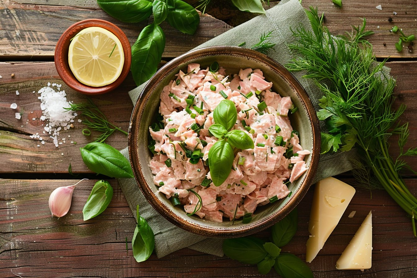 Green Goddess Tuna Salad