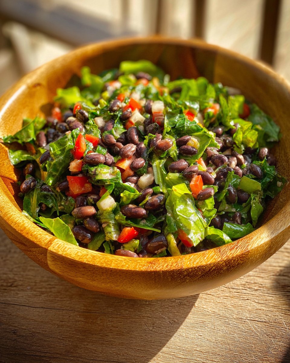 Black Bean Salad with Herbs