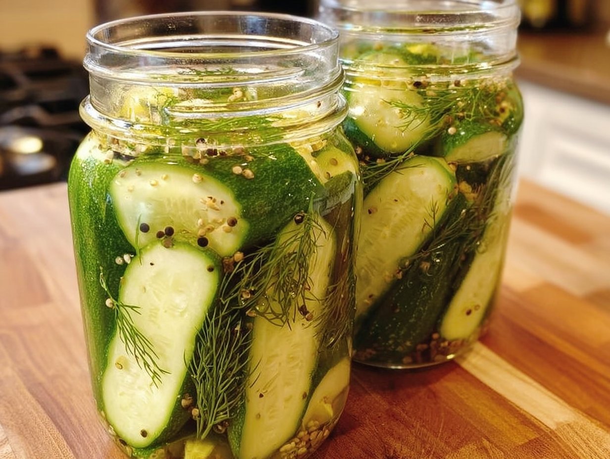 Garlic and Dill 24-Hour Refrigerator Pickles