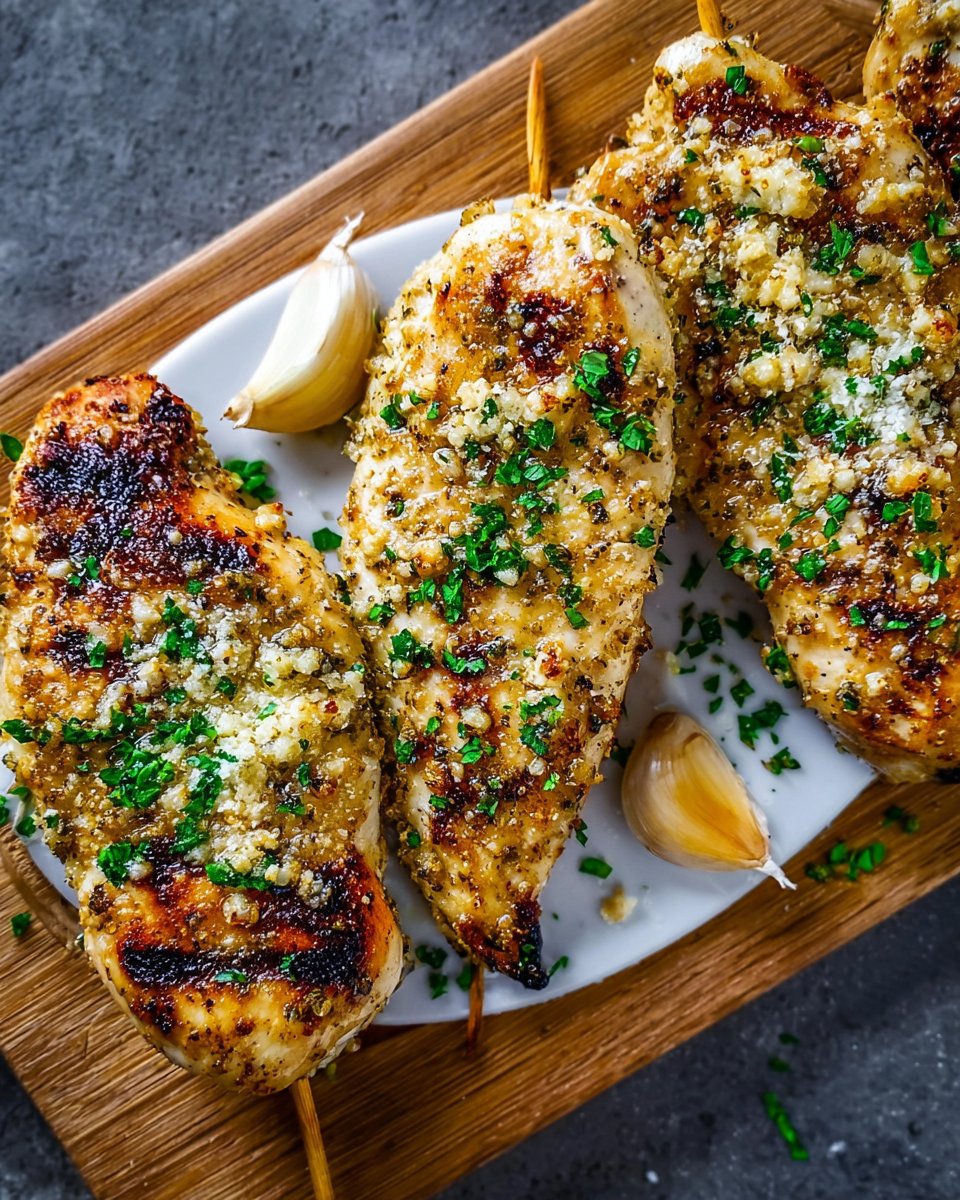 Garlic Parmesan Grilled Chicken