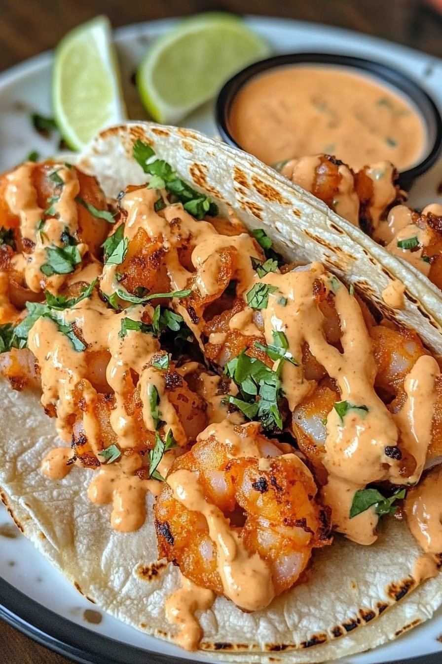 Bang Bang Shrimp Tacos