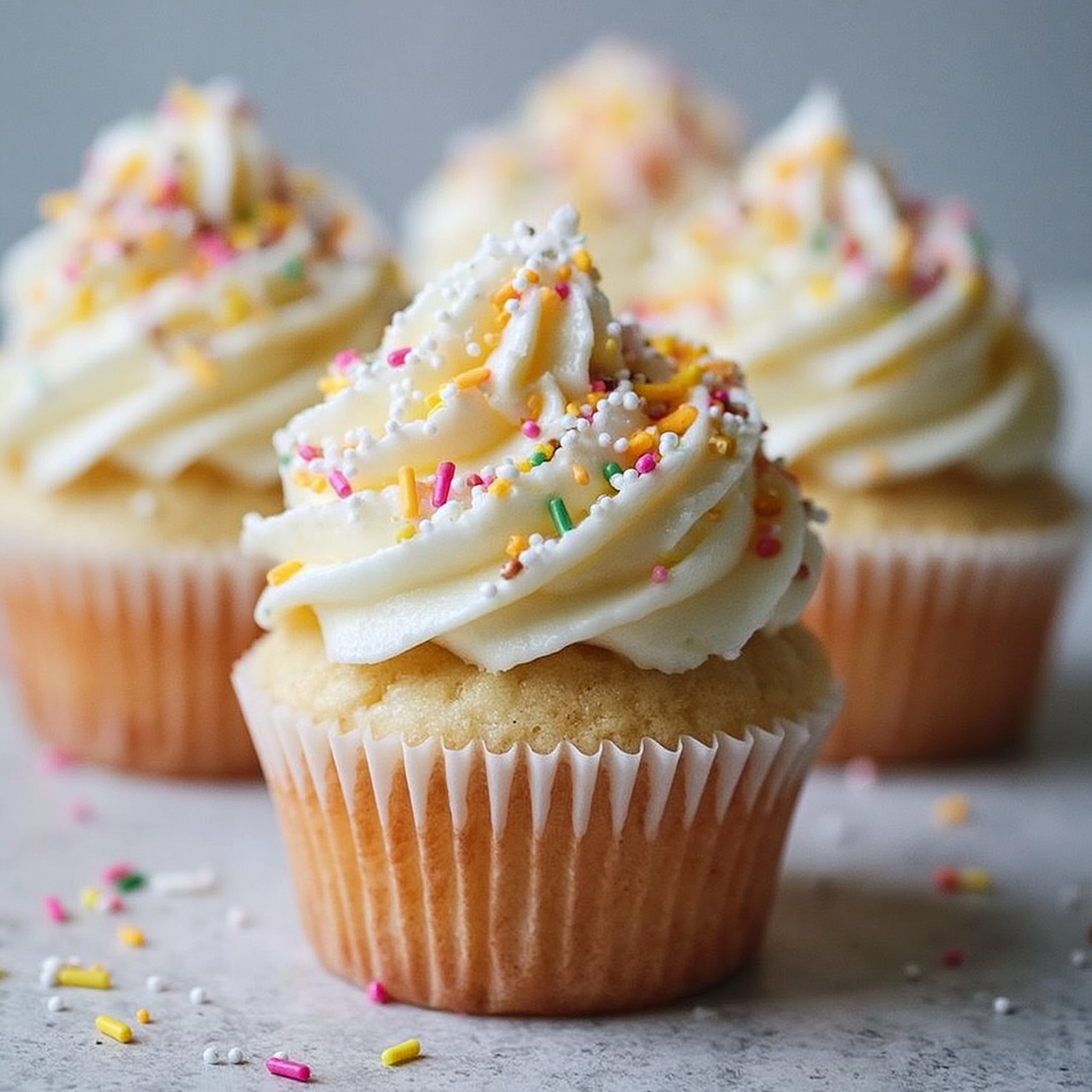 Banana Milkshake Cupcakes