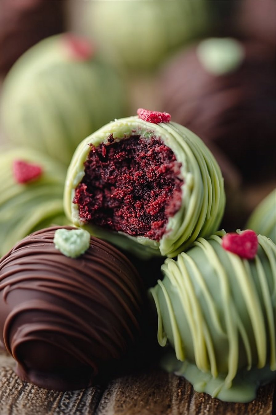 Grinch Oreo Truffles