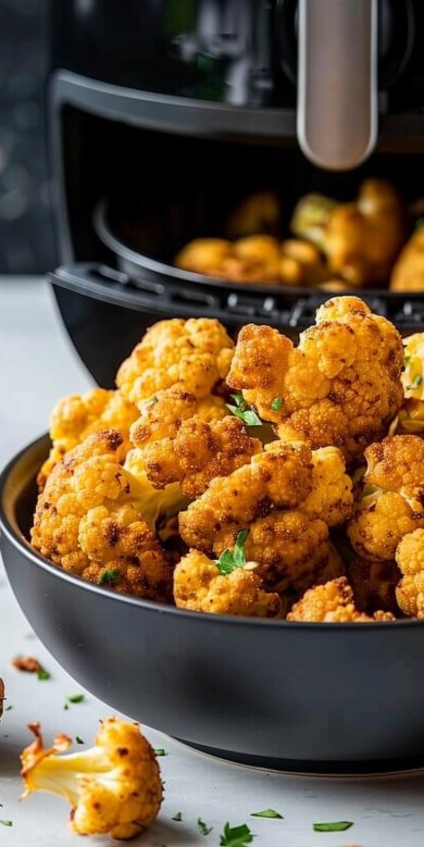 Chou-fleur Air Fryer : recette facile et croustillante