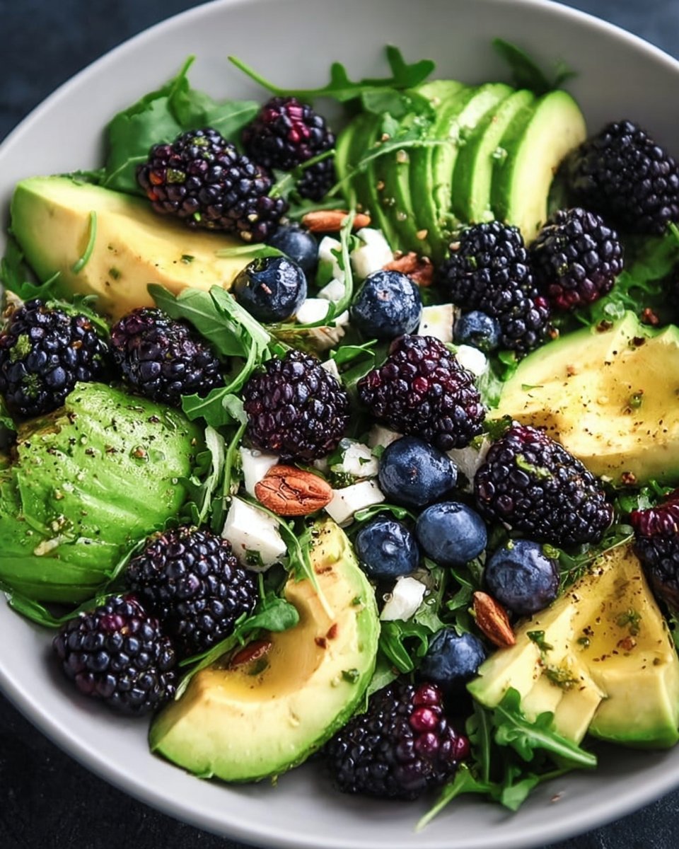 Blackberry Avocado Salad