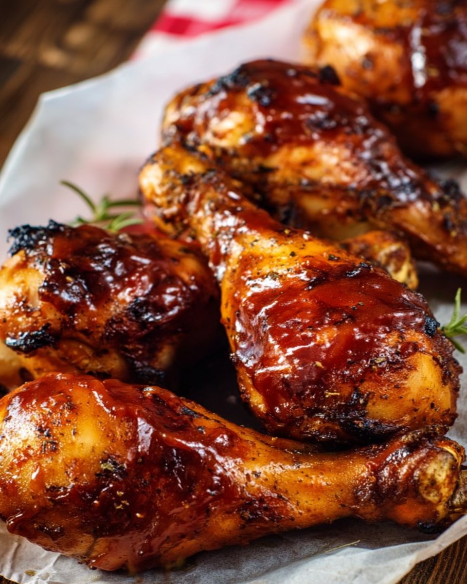 Oven BBQ Chicken Drumsticks