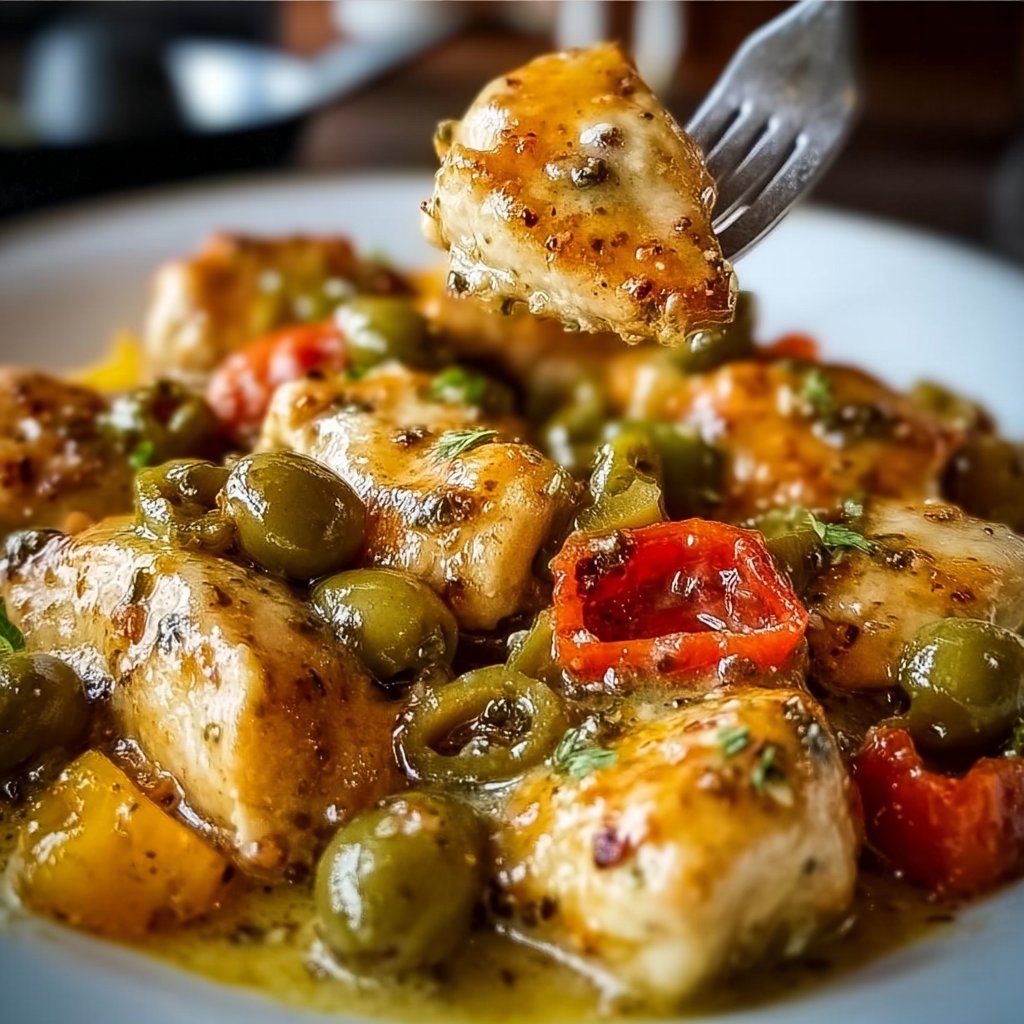 Tasty Pepperoncini Chicken Skillet