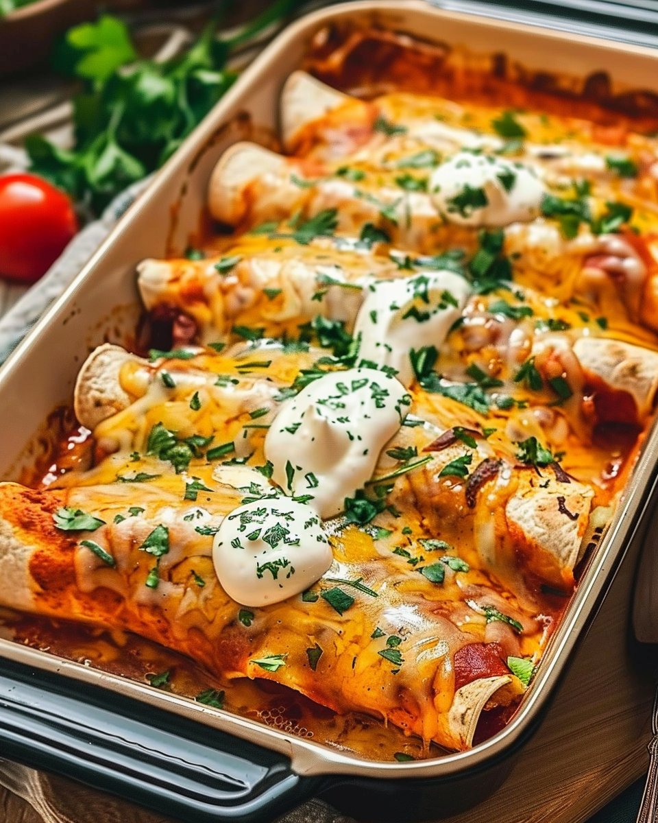 Ultimate Quick and Easy Chicken Enchiladas