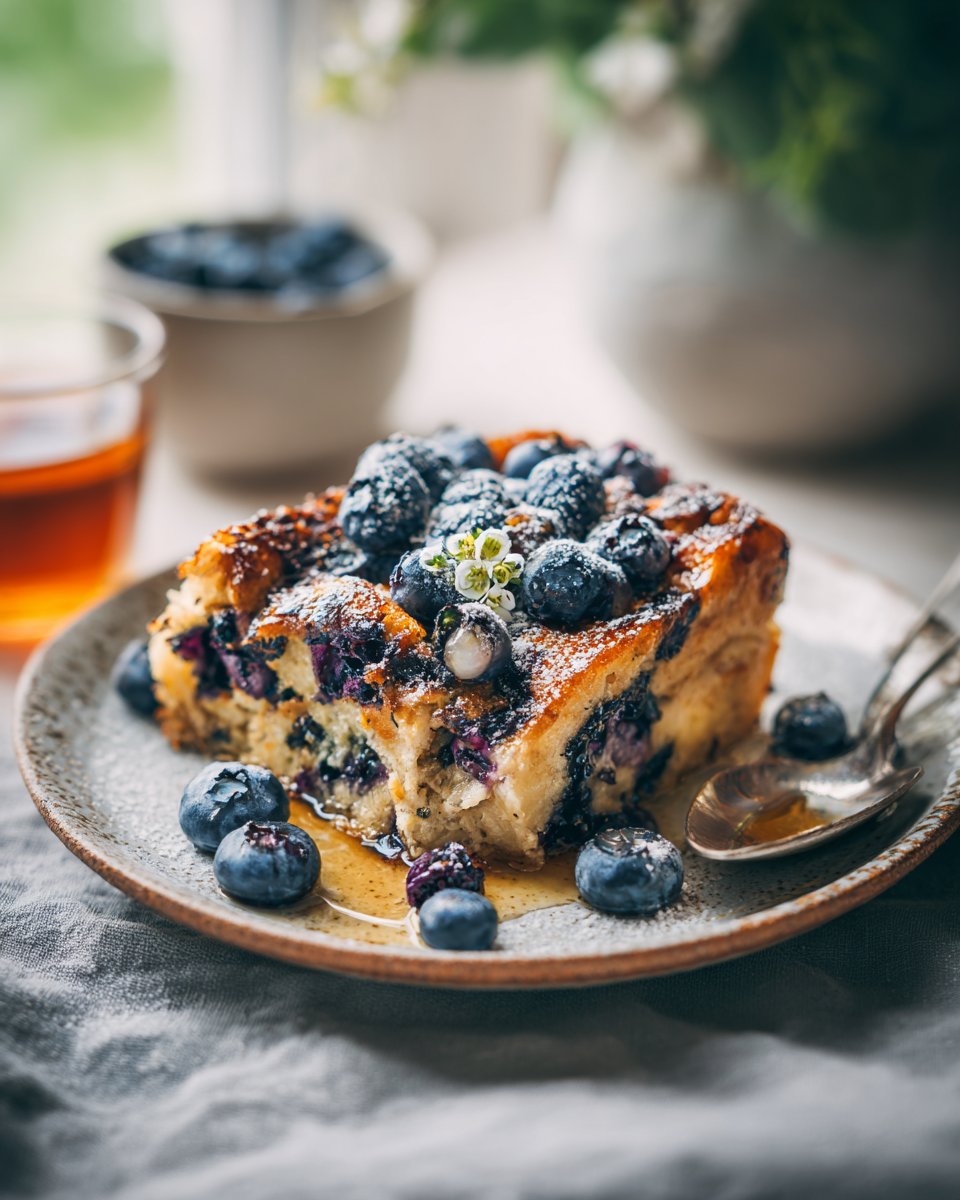 Blueberry French Toast Casserole