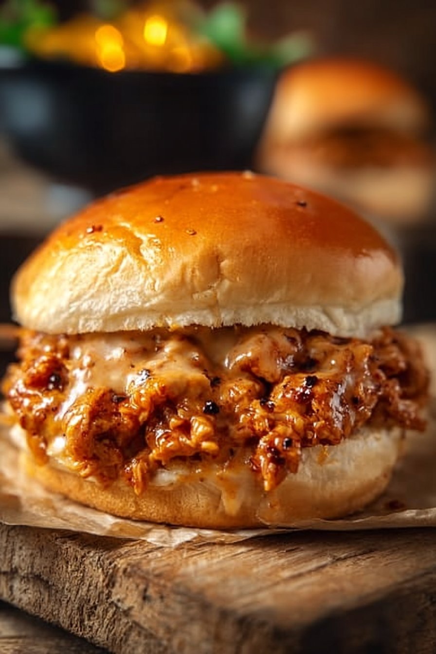 Cajun Chicken Sloppy Joes