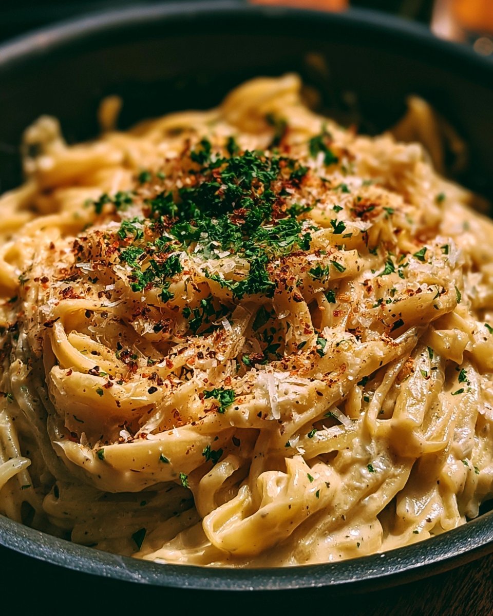 One-Pot Creamy Garlic Pasta