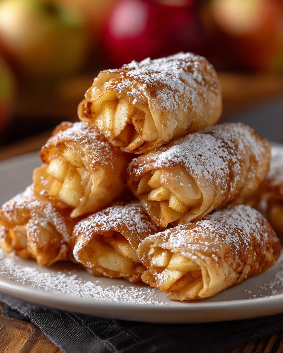Apple Pie Egg Rolls