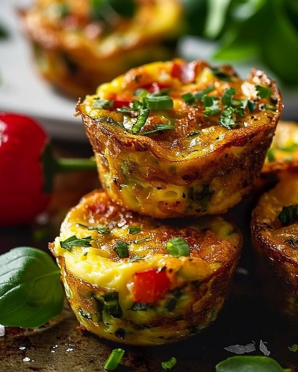 Veggie & Hash Brown Egg Muffins: The Ultimate High-Protein Breakfast