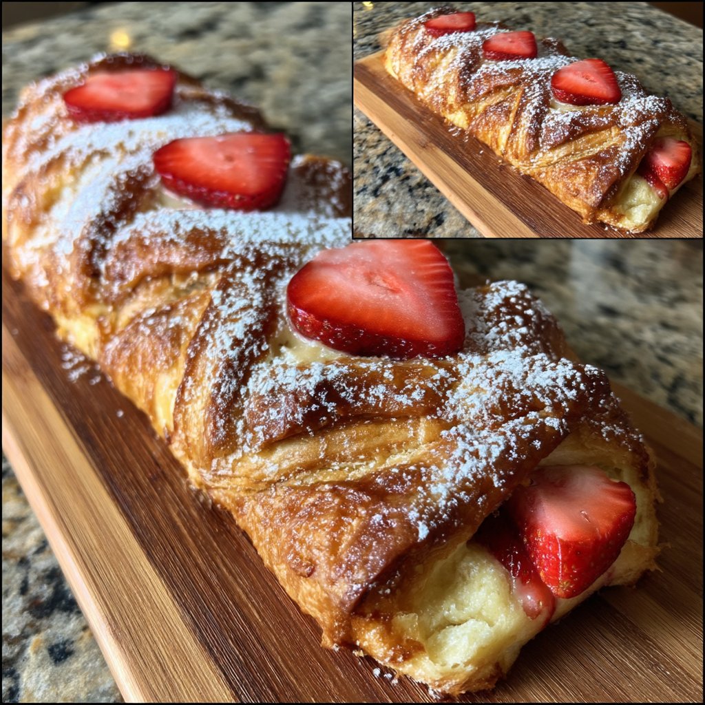 Strawberry Ricotta Breakfast Braid 6 Strawberry Ricotta Breakfast Braid