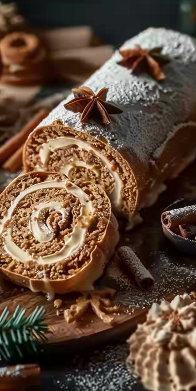 Gourmet and Easy Speculoos Log