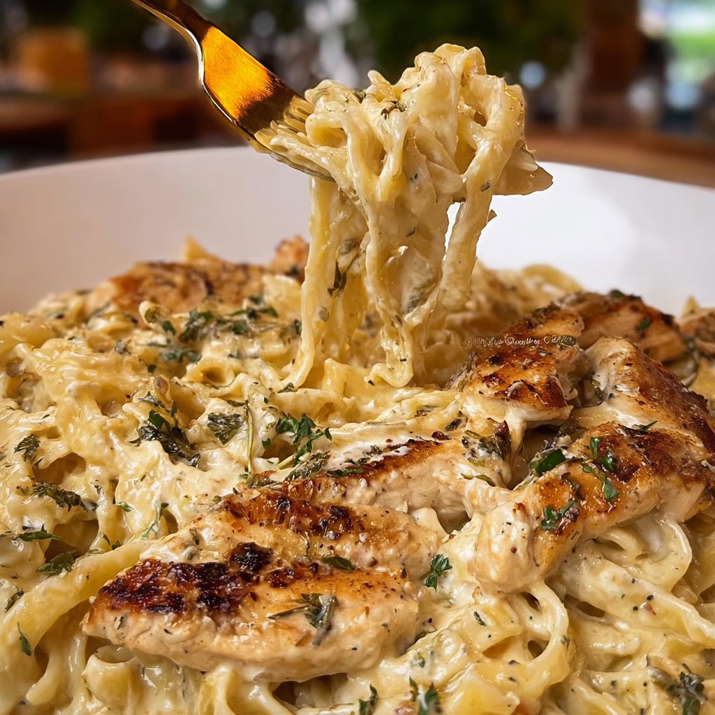 Chicken Garlic Parmesan Pasta