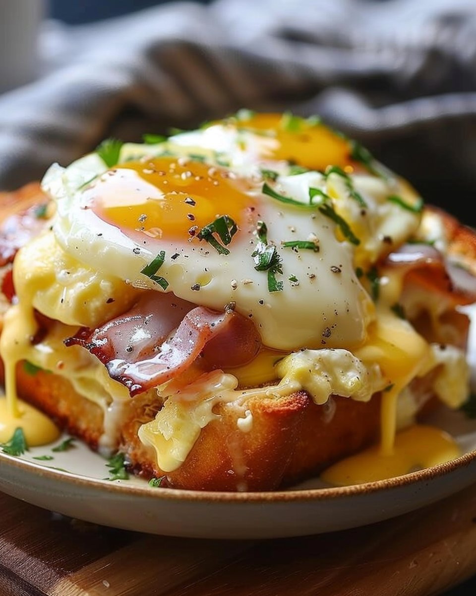 Easy & Flavorful Eggs Benedict Casserole