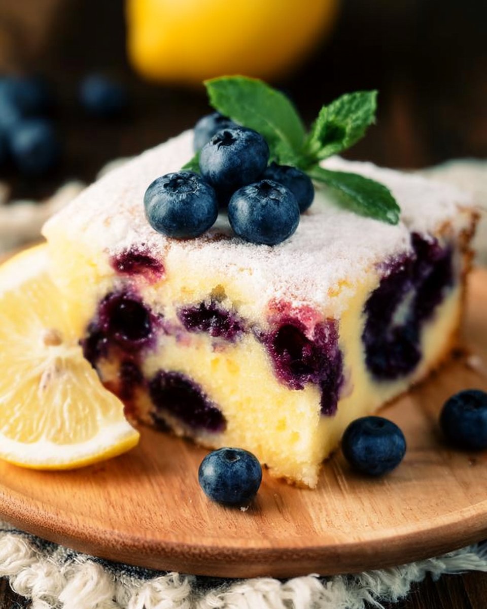 Lemon Blueberry Cake Recipe