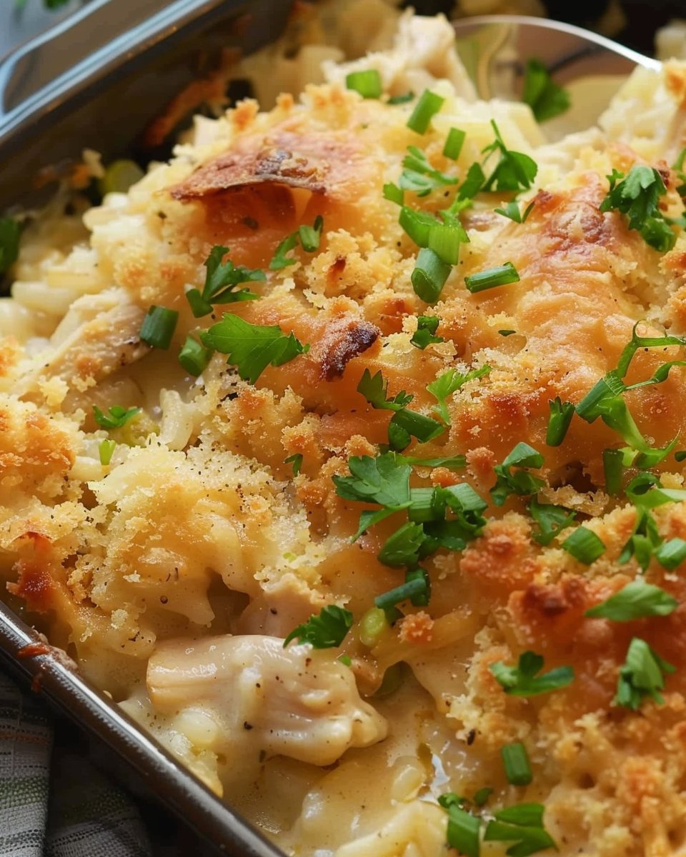 Mamaw's Chicken and Rice Casserole