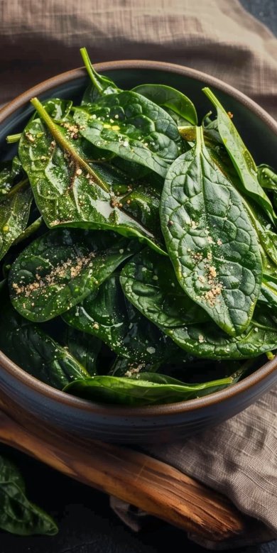 Épinards airfryer : recette rapide et délicieuse