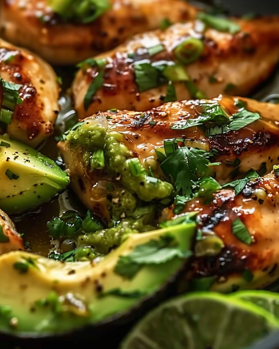 Honey Lime Chicken Avocado