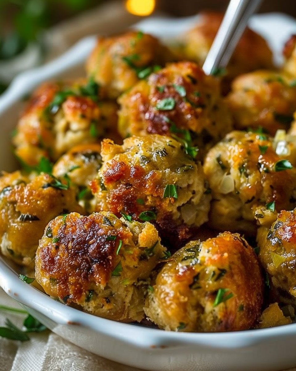 Grandma Dot's Stuffing Balls