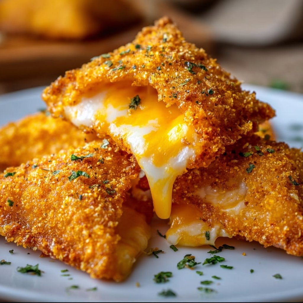 Fried Cheese Stuffed Doritos: A Cheesy Delight for Snack Lovers