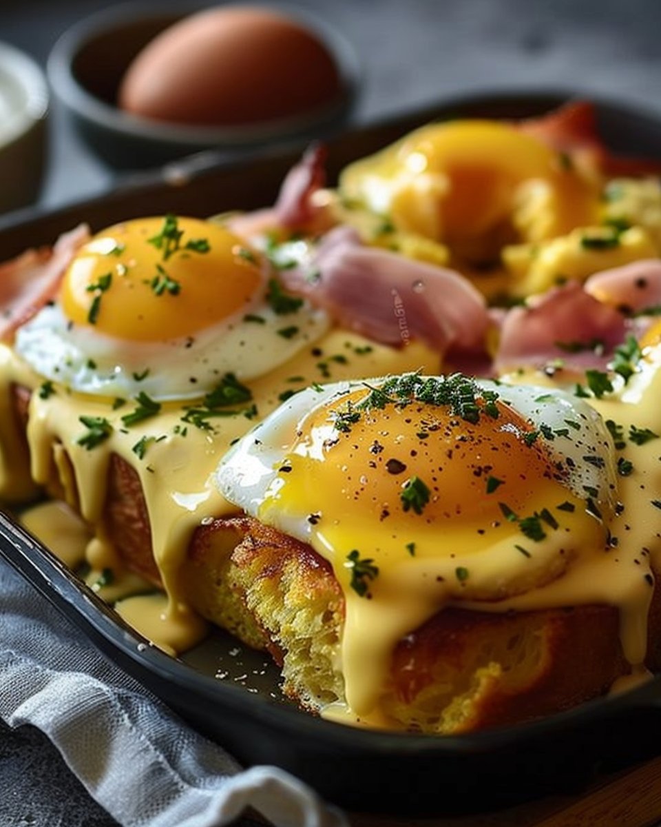 Eggs Benedict Casserole 2 Eggs Benedict Casserole