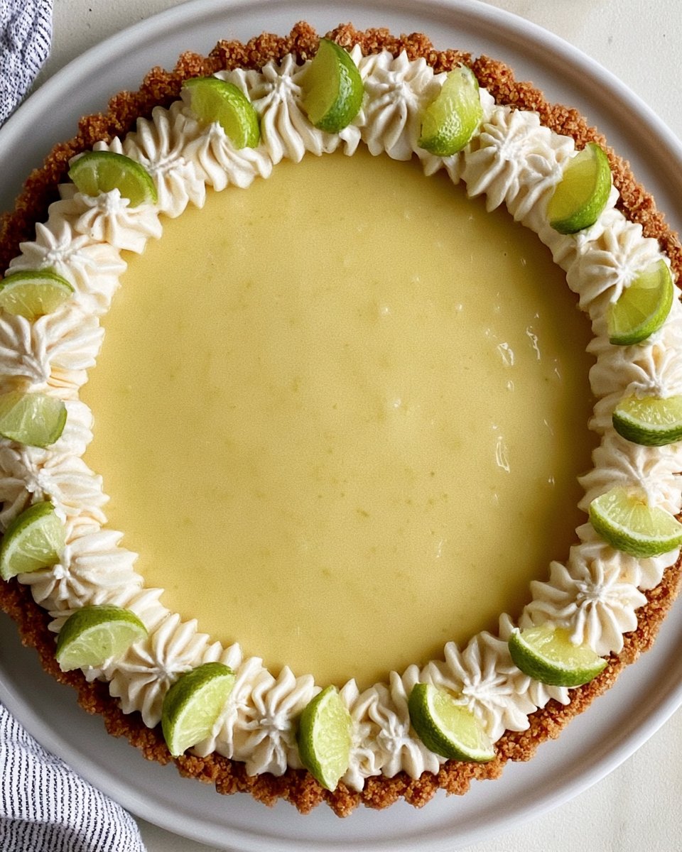 Tarta de Lima Key Lime Tradicional