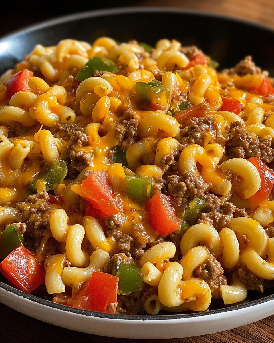 Cheeseburger Casserole